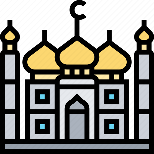 Taj, mahal, landmark, india, architecture icon - Download on Iconfinder