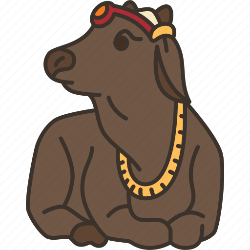 Cow, sacred, worship, festival, hinduism icon - Download on Iconfinder