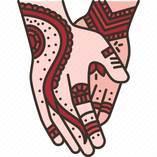Henna, painted, hand, art, tradition icon - Download on Iconfinder