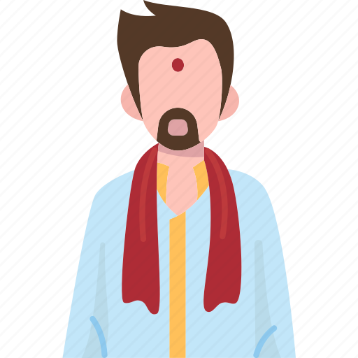 Indian, ethnic, traditional, muslim, man icon - Download on Iconfinder