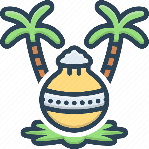 Pongal, harvest, tamilnadu, agriculture, festival, south india, thai pongal icon - Download on Iconfinder