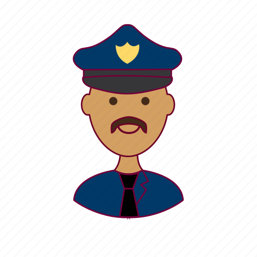 Cop, india, indian man, job, police officer, policial, polícia icon - Download on Iconfinder