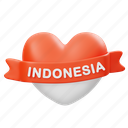 love, indonesia, indonesian, country, flag, national, independence, celebration, independence day 