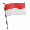 indonesia, flag, nation, independence day 