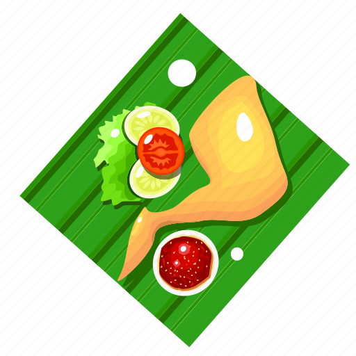 Ayam goreng, food, fried chicken, indonesia, indonesian food icon - Download on Iconfinder
