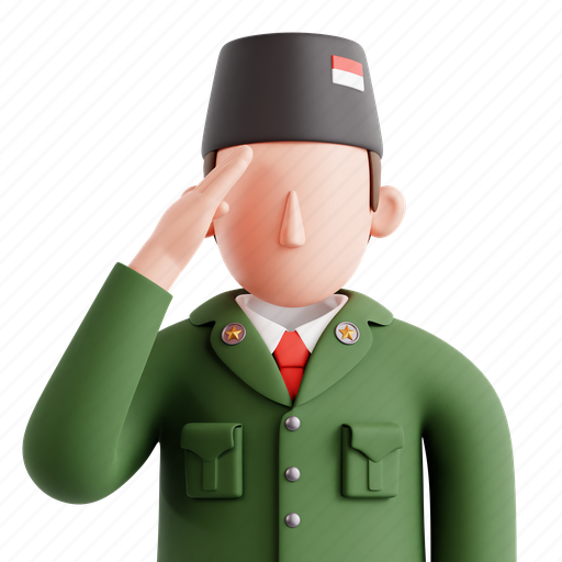 President, leadership, government, authority, indonesian heroes day, 3d icon, 3d illustration 3D illustration - Download on Iconfinder