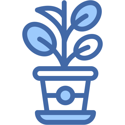 Rubber, plant, gardening, pot, nature, home, decoration icon - Free download