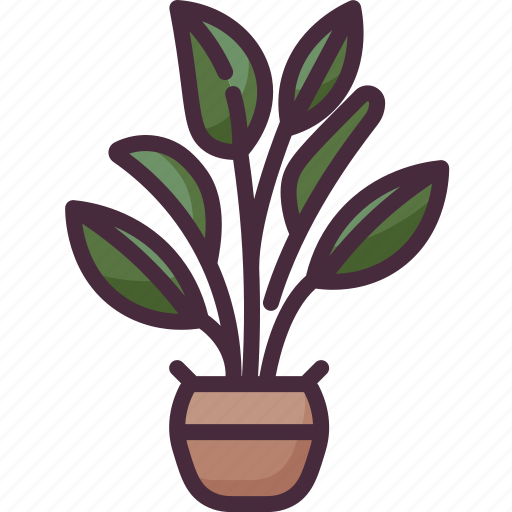 Cast, iron, plant, indoor, plants, house, pot icon - Download on Iconfinder