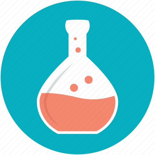 Conical flask, elementary flask, flask, lab equipment, lab flask icon - Download on Iconfinder