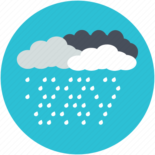 Clouds, rain, raining, rainy climate, weather icon - Download on Iconfinder