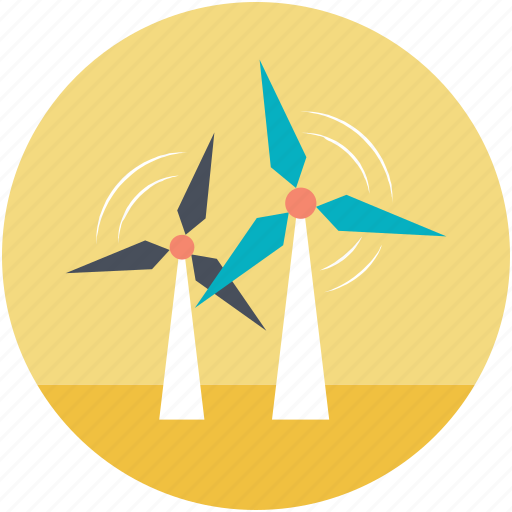 Wind energy, wind power, wind turbine, windmill tower, windmills icon - Download on Iconfinder