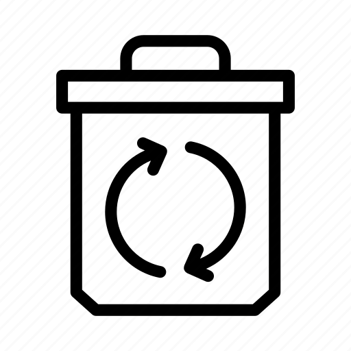 Basket, garbage, recycle, restore, trash icon - Download on Iconfinder
