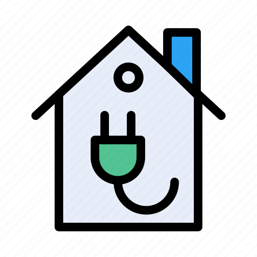 Adapter, connector, energy, house, power icon - Download on Iconfinder