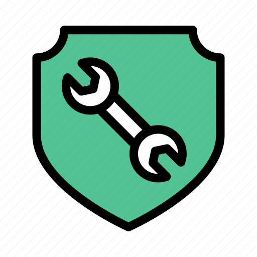 Fix, protection, repair, setting, shield icon - Download on Iconfinder