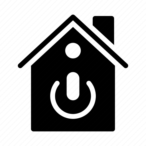 Building, home, house, power, switch icon - Download on Iconfinder