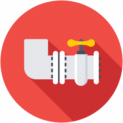 Gas pipeline, gas station, pipeline, pipeline valve, plumbing icon - Download on Iconfinder