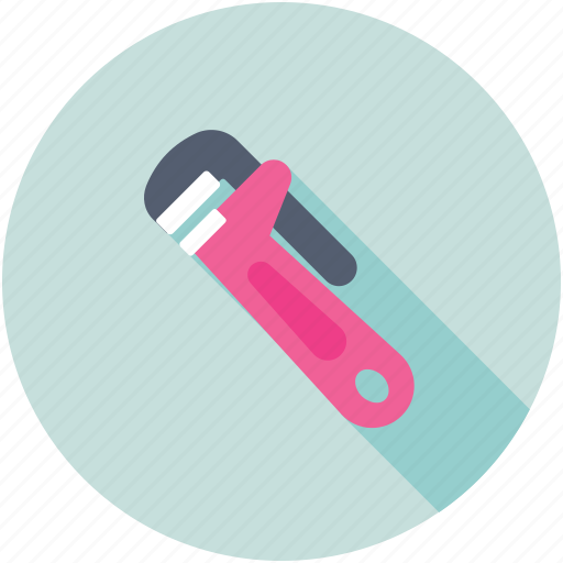 Adjustable wrench, hand tools, pipe wrench, plumber tools, stillson wrench icon - Download on Iconfinder