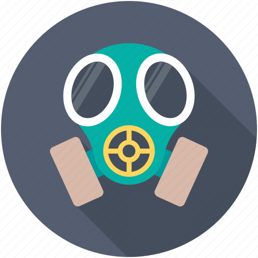 Chemical mask, gas mask, industrial mask, protection mask, respirator mask icon - Download on Iconfinder