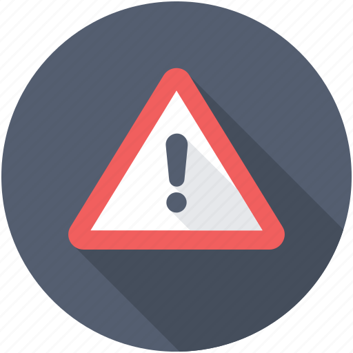 Alert sign, attention, caution, danger, exclamation mark icon - Download on Iconfinder