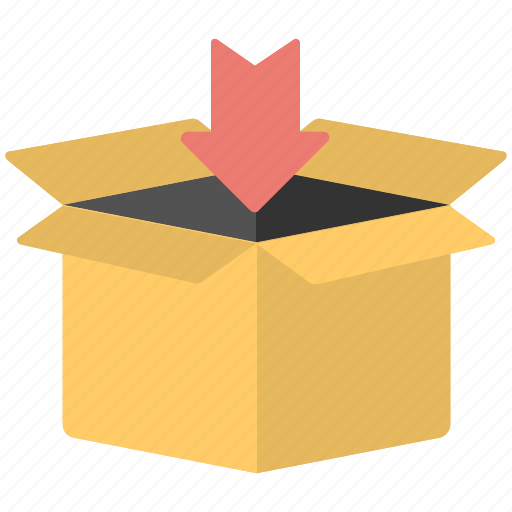 Box, logistics, open box, package, unpacking, unwrapping icon - Download on Iconfinder