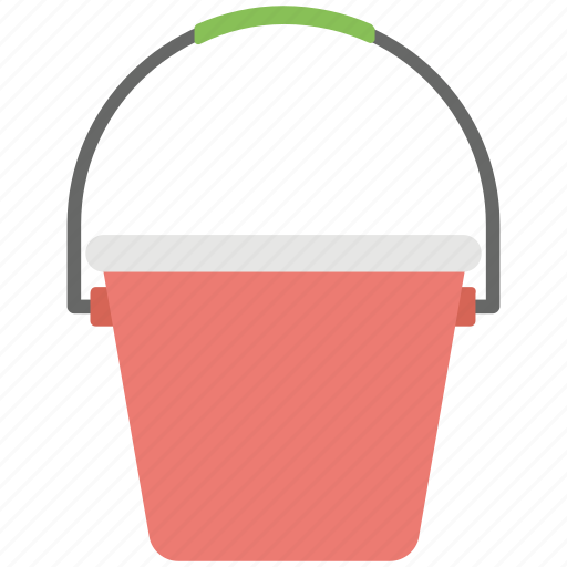 Bucket, pail, paint bucket, utensil, water bucket icon - Download on Iconfinder