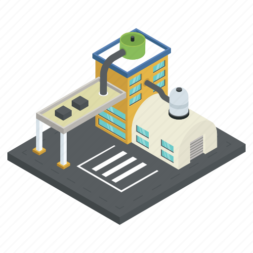 Factory, industry, mill, industrial plant, manufactory icon - Download on Iconfinder