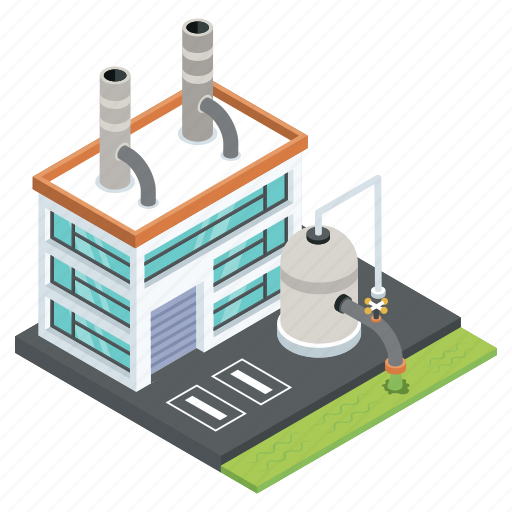 Factory, industry, mill, manufacturing sector, industrial area icon - Download on Iconfinder