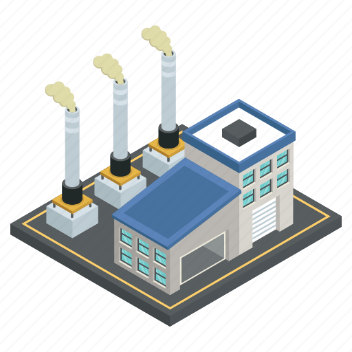 Factory, industry, mill, manufactory, manufacturing plant icon - Download on Iconfinder