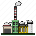 power station, petrochemical, industry, refinery, coal, manufacturing