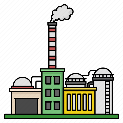 Power station, petrochemical, industry, refinery, coal, manufacturing icon - Download on Iconfinder