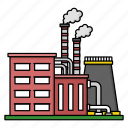 brick, kiln, industry, manufacturing, factory, building, chimney