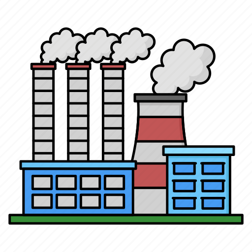 Industrial, powerhouse, power plant, manufacturing, warehouse, production icon - Download on Iconfinder