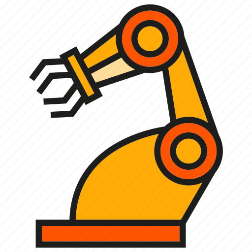 Auto, industry, machine, manufacturing, mechanic, robot, robotic arm icon - Download on Iconfinder