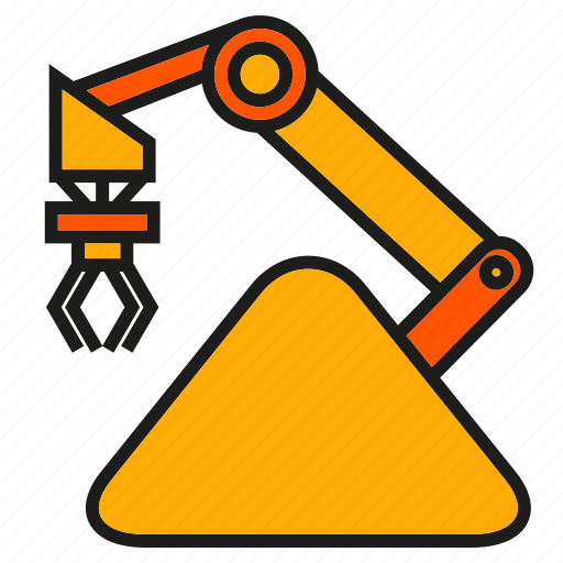 Industry, machine, manufacturing, mechanic, rescue robot, robot, robotic arm icon - Download on Iconfinder