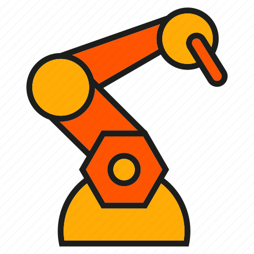 Cnc, industry, machine, manufacturing, production, robot, robotic arm icon - Download on Iconfinder
