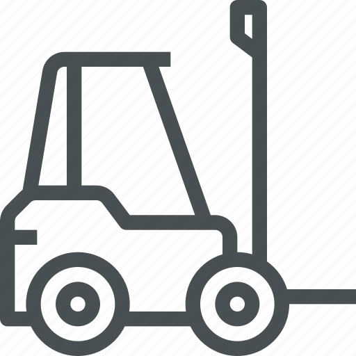 Forklift, truck icon - Download on Iconfinder on Iconfinder