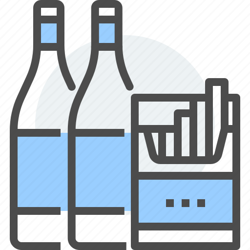 Alcohol, cigarettes, drink, liquor, smoke, store, tobacco icon - Download on Iconfinder