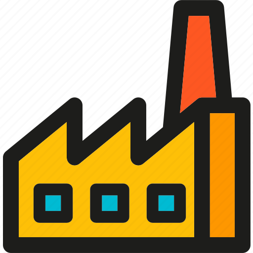 Factory, construction, energy, industrial, mill, plant, power icon - Download on Iconfinder