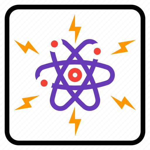 Atomic, energy, industry, nuclear, power icon - Download on Iconfinder