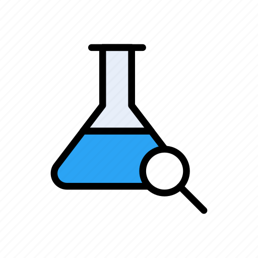 Beaker, flask, industrial, lab, search icon - Download on Iconfinder