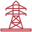 industry, transmission, tower, power, steel, environment 