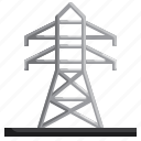 industry, transmission, tower, power, steel, environment