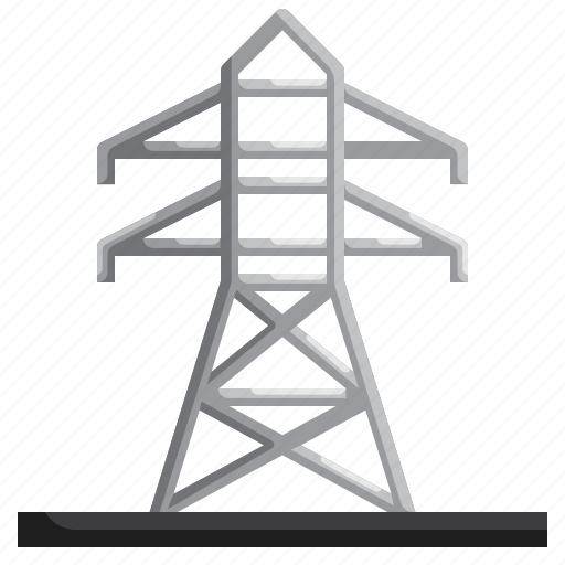 Industry, transmission, tower, power, steel, environment icon - Download on Iconfinder