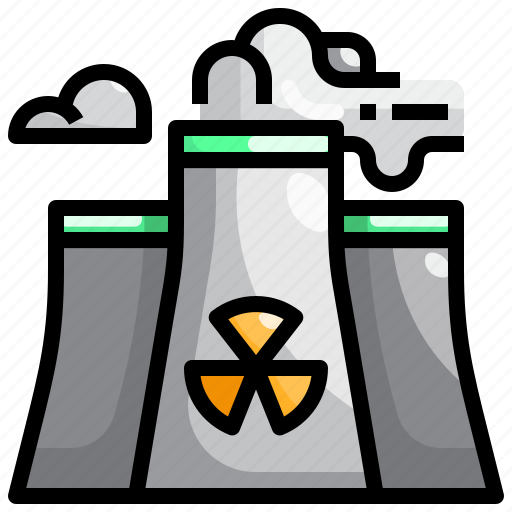 Industry, nuclear, plant, power, chemical, environment icon - Download on Iconfinder