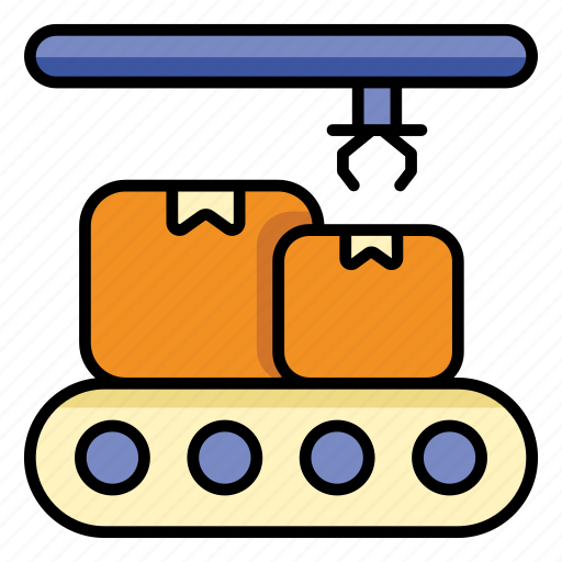 Conveyor, belt, machine icon - Download on Iconfinder