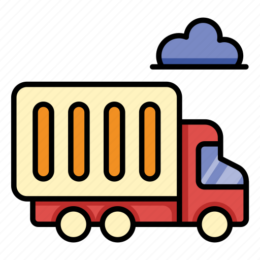 Mover truck, transport, delivery icon - Download on Iconfinder