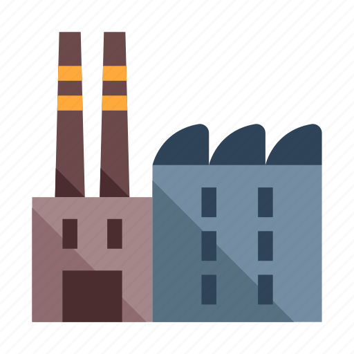 Building, engineering, factory, industrial, industry, manufacturing, production icon - Download on Iconfinder