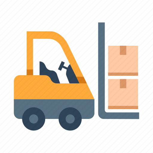 Cargo, construction, factory, forklift, industry, lift, warehouse icon - Download on Iconfinder