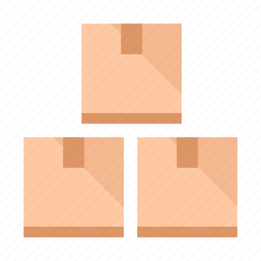 Boxes, carton, container, packaging, shipping, storage, warehouse icon - Download on Iconfinder