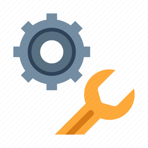 Gear, maintenance, mechanic, repair, toolkit, wrench icon - Download on Iconfinder